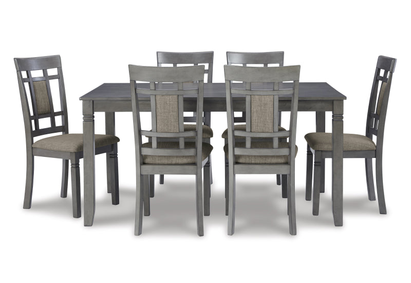 jayemyer dining table and chairs (set of 7)